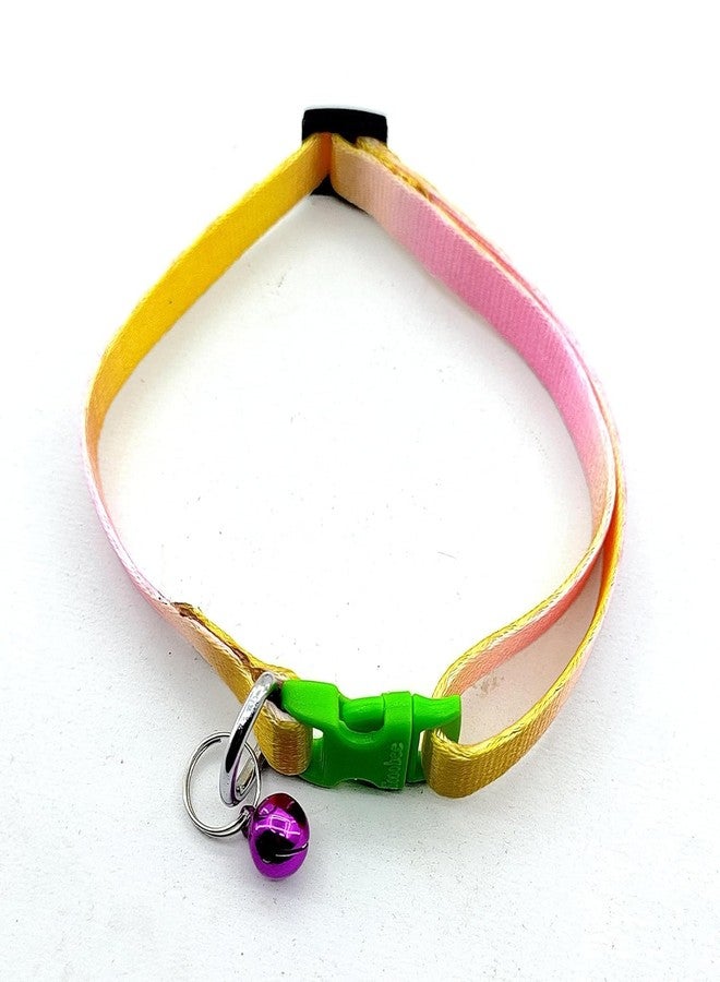KsPups Dog Collar and Leash Set Puppy Rainbow Color, Adjustable Nylon Collar with Leash for Small Dogs, Quick Release and Breathable Collar Set for Puppies, Dog & Cat 10 MM (Pack of 1) - Image 4